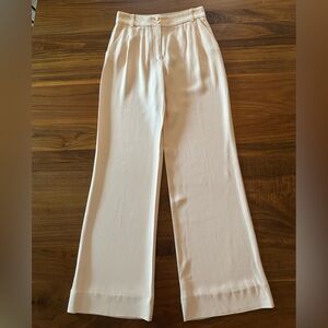 Sezane Pale Pink Trousers (Size 34)